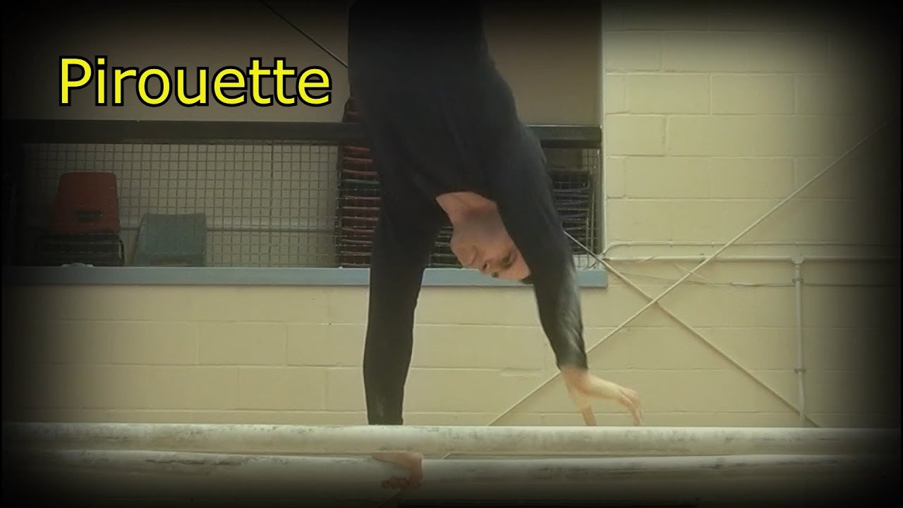 How To Do 'Pirouette' On P Bars