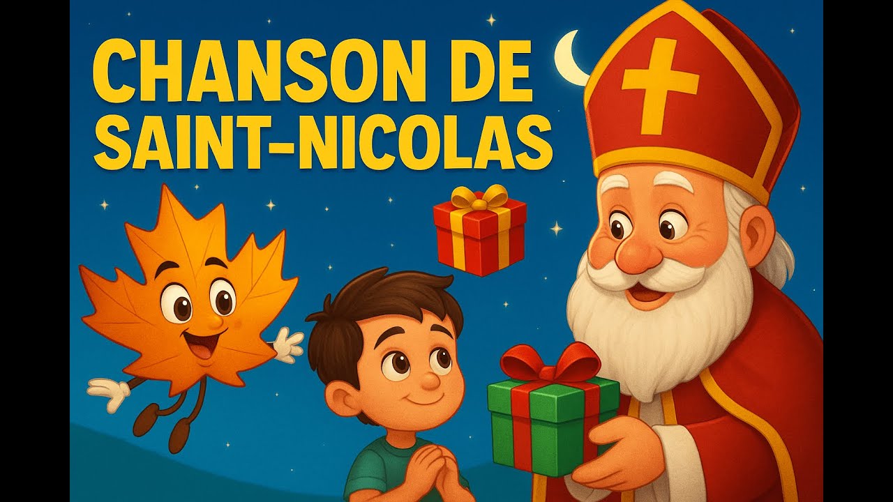 ⭐ 🎁 Chanson de Saint-Nicolas | Musique pour enfants (3-6 ans)