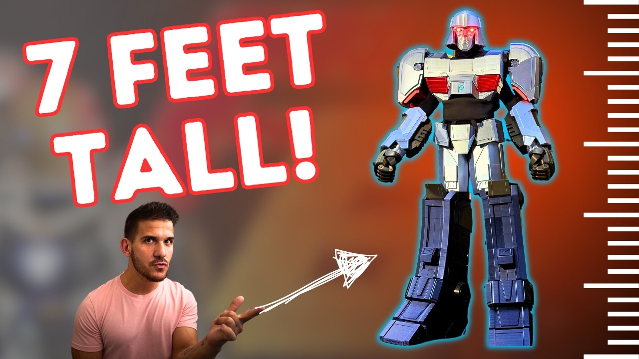 Building a GIANT Transformer Costume in 25 Days!