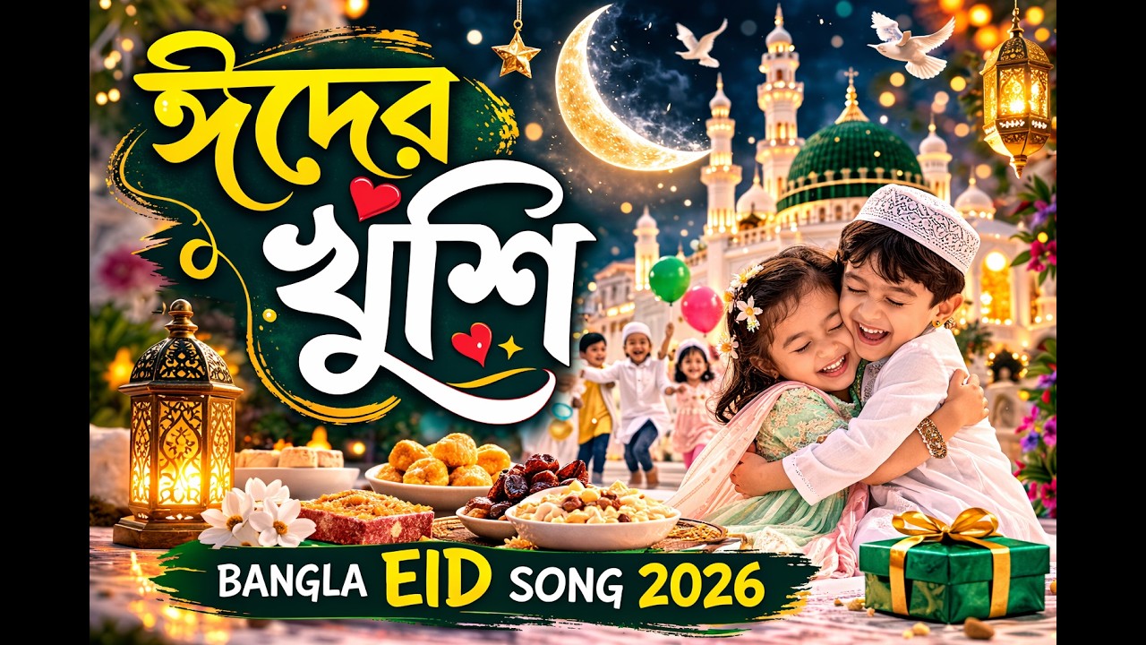 ঈদের খুশি 🌙 | Eider Khushi | Bangla Eid Song 2026 | Chand Raat Special Eid Song Eid Celebration Song