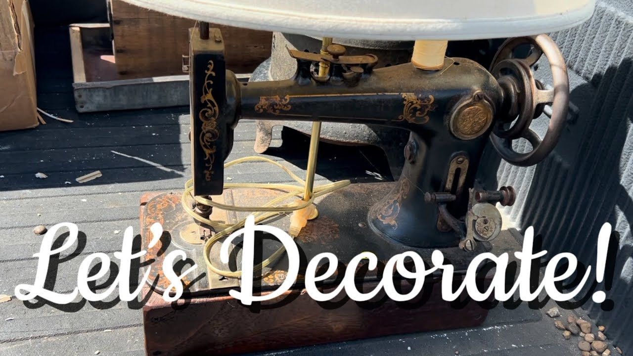 Yard Sale Next Door || Antique Finds || Decorate with me