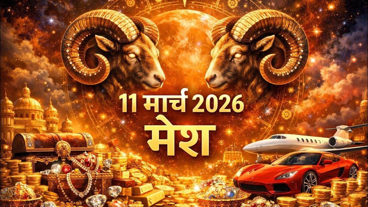 मेष राशिफल 11 मार्च 2026 | Mesh Rashi 11 March 2026 | Aaj Ka Mesh Rashifal | #Aries Horoscope
