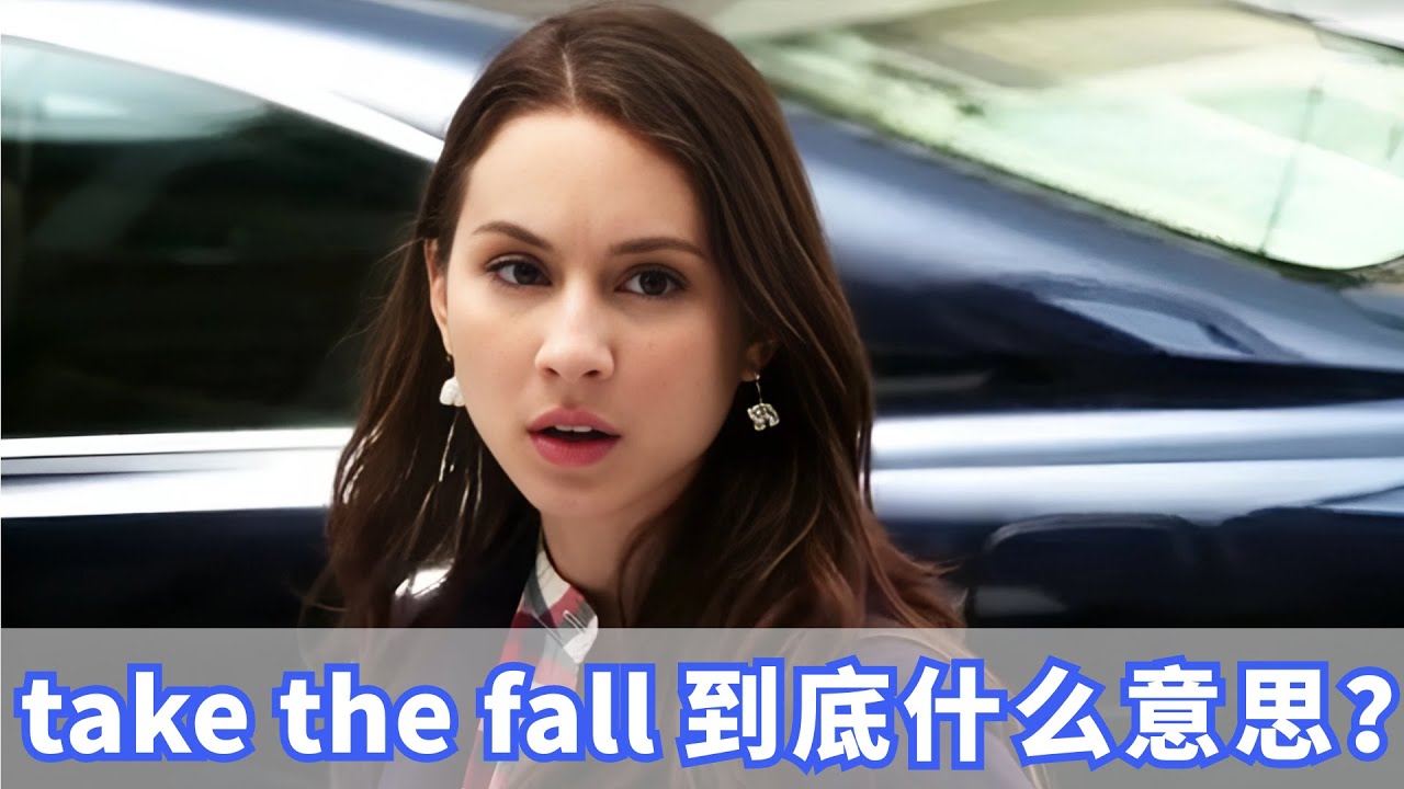 老外口语中常说的take the fall到底什么意思？