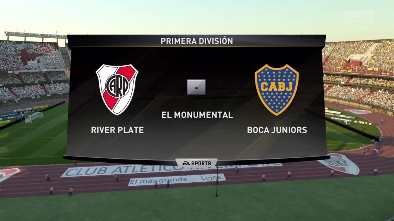 RIVER PLATE VS BOCA JUNIORS - SUPERCLÁSICO EN MONUMENTAL | FIFA 17 PS4
