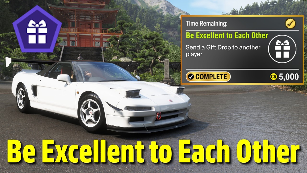 Forza Horizon 6 Be Excellent to Each Other Daily Challenge Guide | Series 2 Week 1 Summer