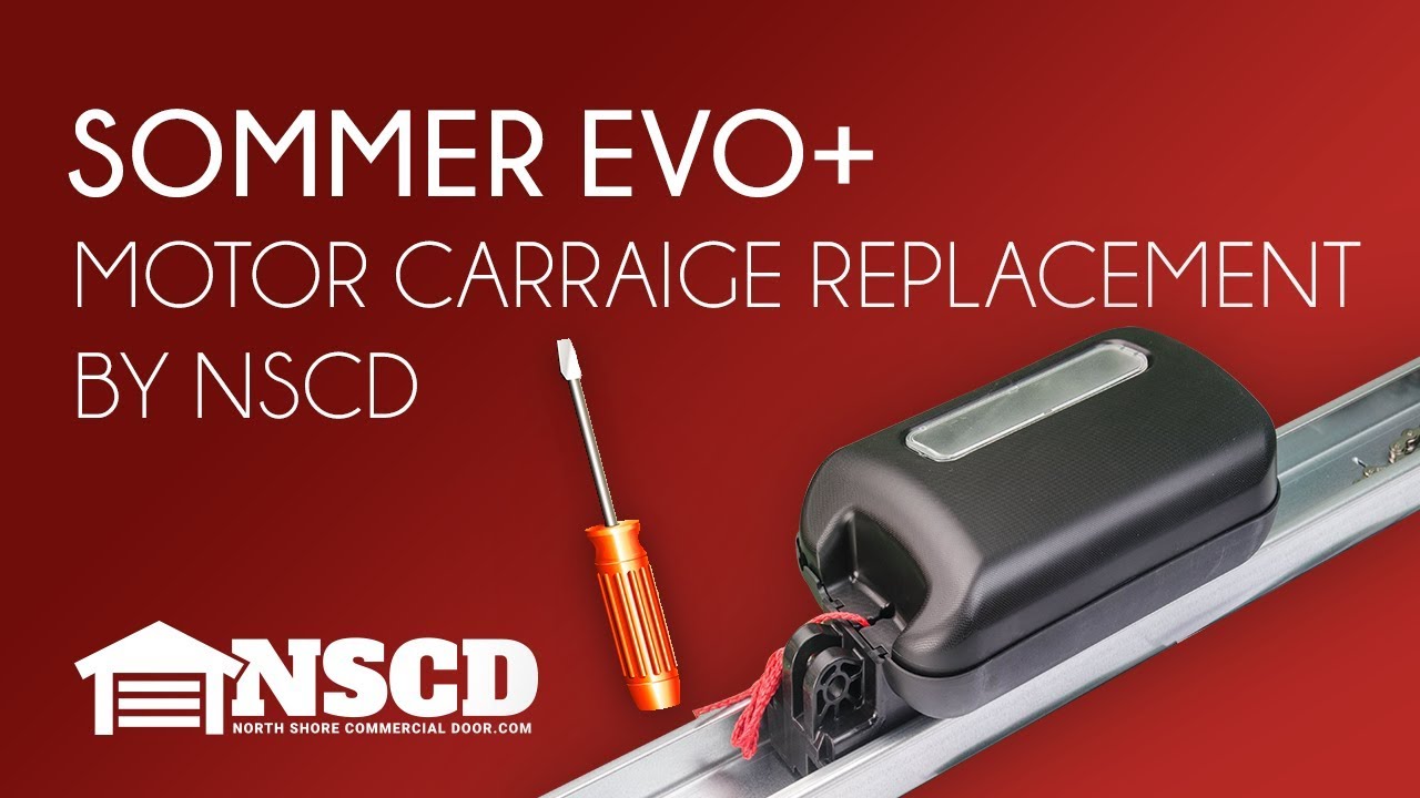 Sommer EVO+ Motor Carriage Replacement