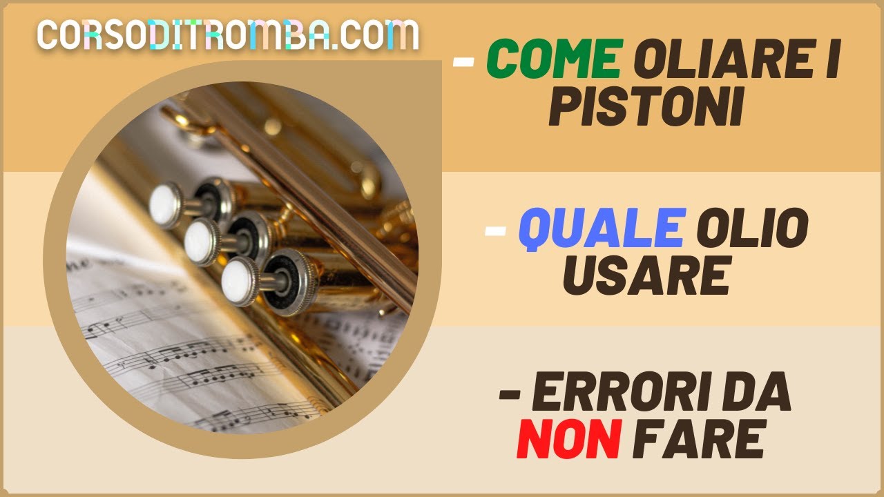 |ENG SUB| Come oliare i pistoni della tromba? Quale olio usare? E molto altro!