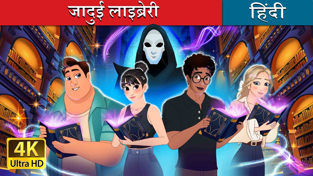 जादुई लाइब्रेरी | The Midnight Library in Hindi | @HindiFairyTales