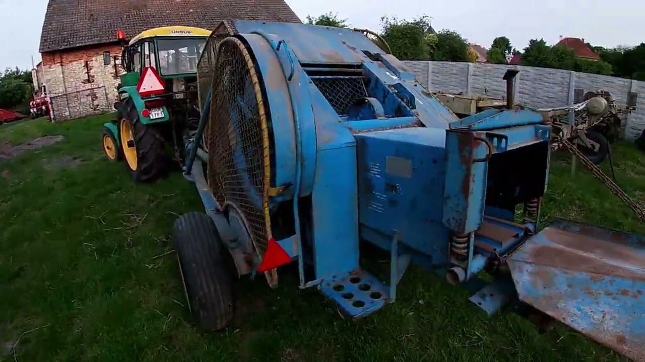 Nowy zabytek w naszym małym muzeum. Prasa Fortschritt k442 .