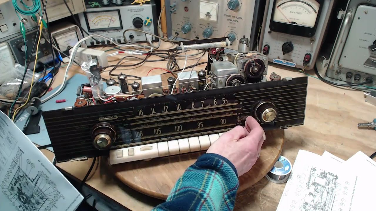Nordmende Caruso Console Video #21 - FM RF Alignment Check