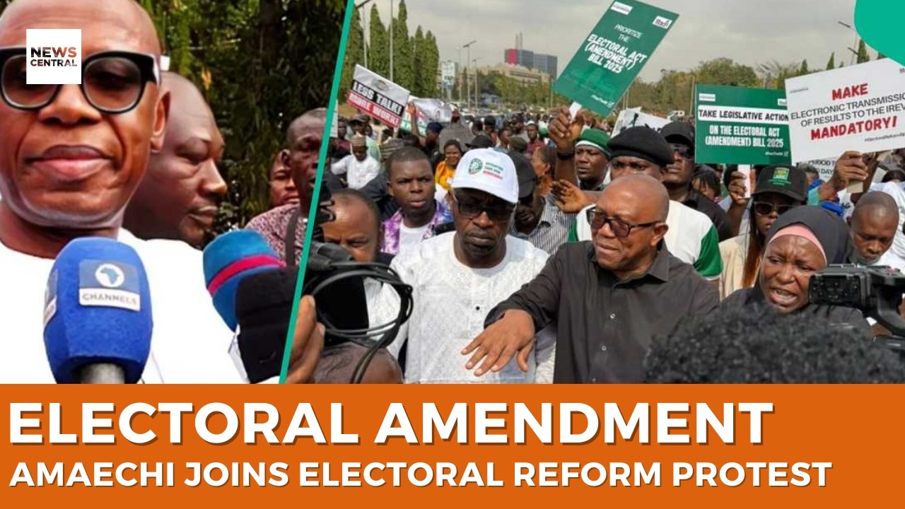 Amaechi Joins Electoral Reform Protest as Senate Revises E-Transmission Rule