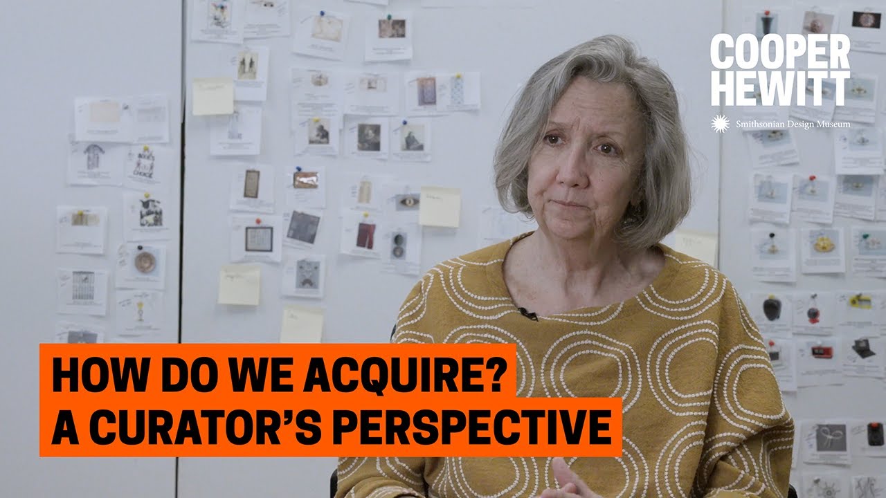 How Do We Acquire? A Curator's Perspective
