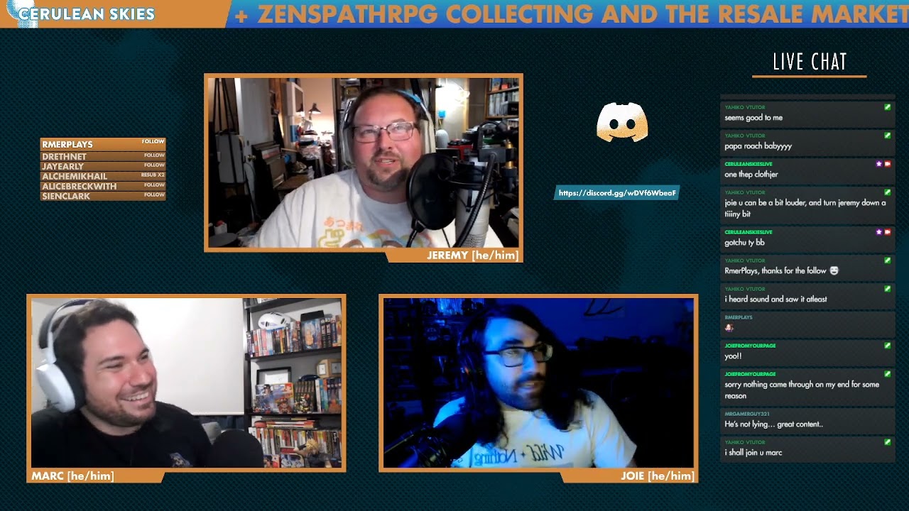 RPG Collecting and the Resale Market &ndash; RPG Podcast #11 | Joie + SmallSprite + Zenspath