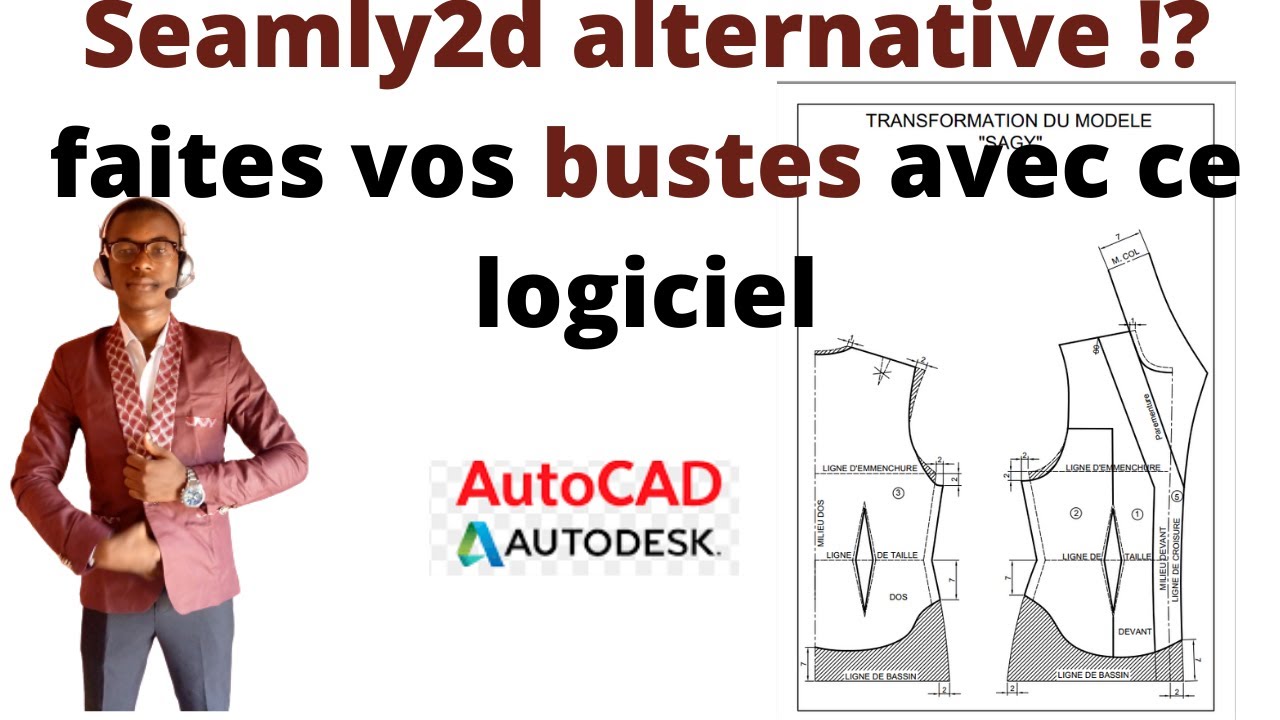 Transformation, patronnage et gradation du buste ou du corsage du modèle (mon astuce) 