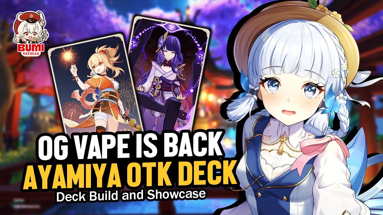 Only OG Player Knows, Ayamiya Deck | Genshin TCG