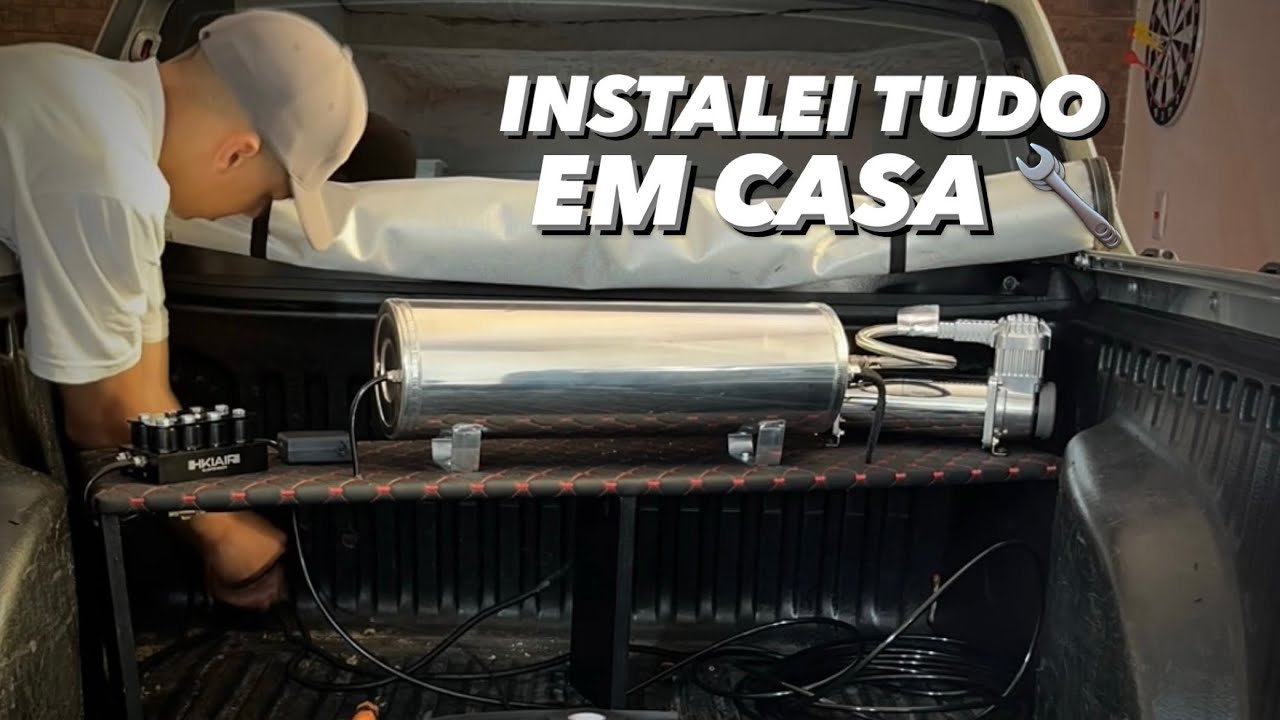 Instalação Suspensão a Ar em Casa Parte 2