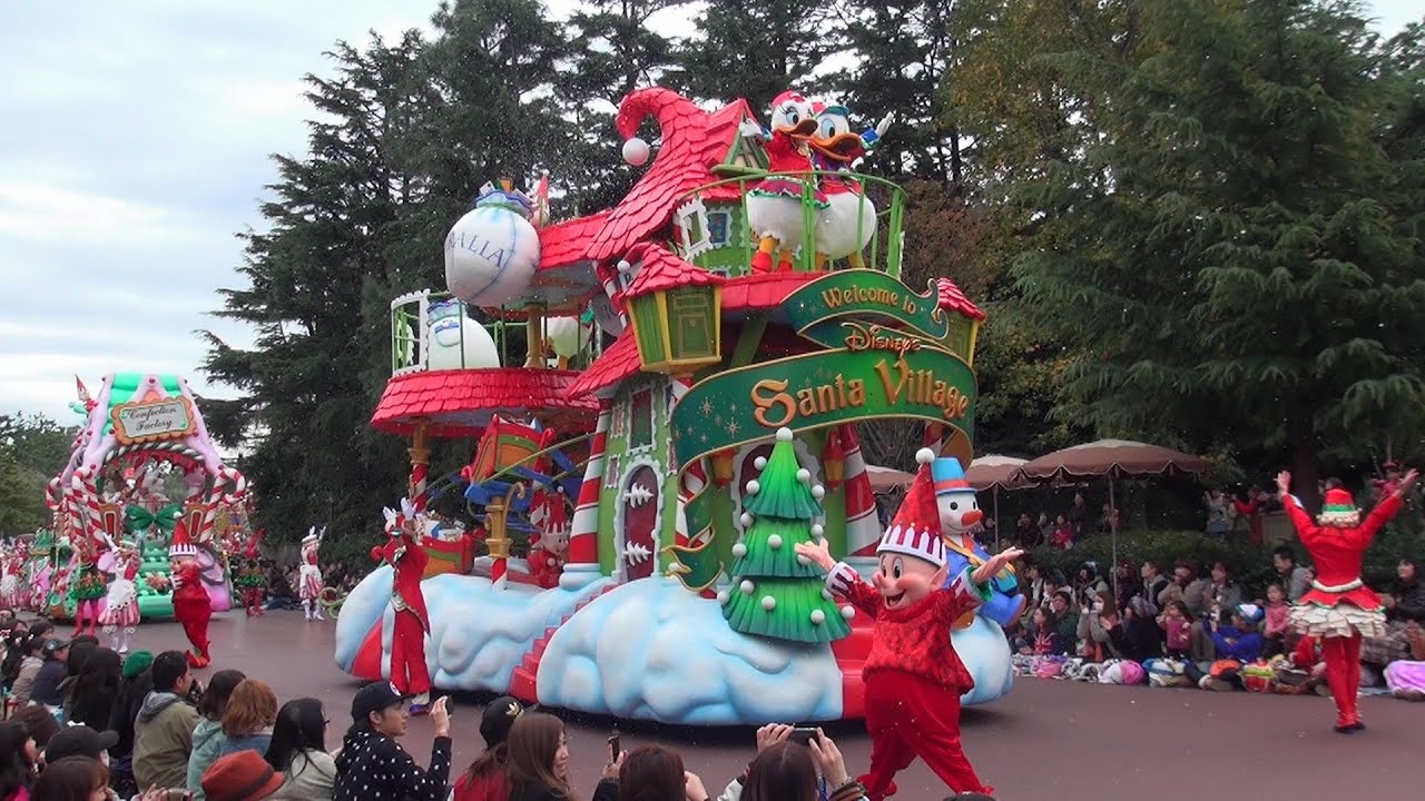 【TDL】ディズニー・サンタヴィレッジ・パレード（1stドナルドポジ）2013/11/11 1回目公演