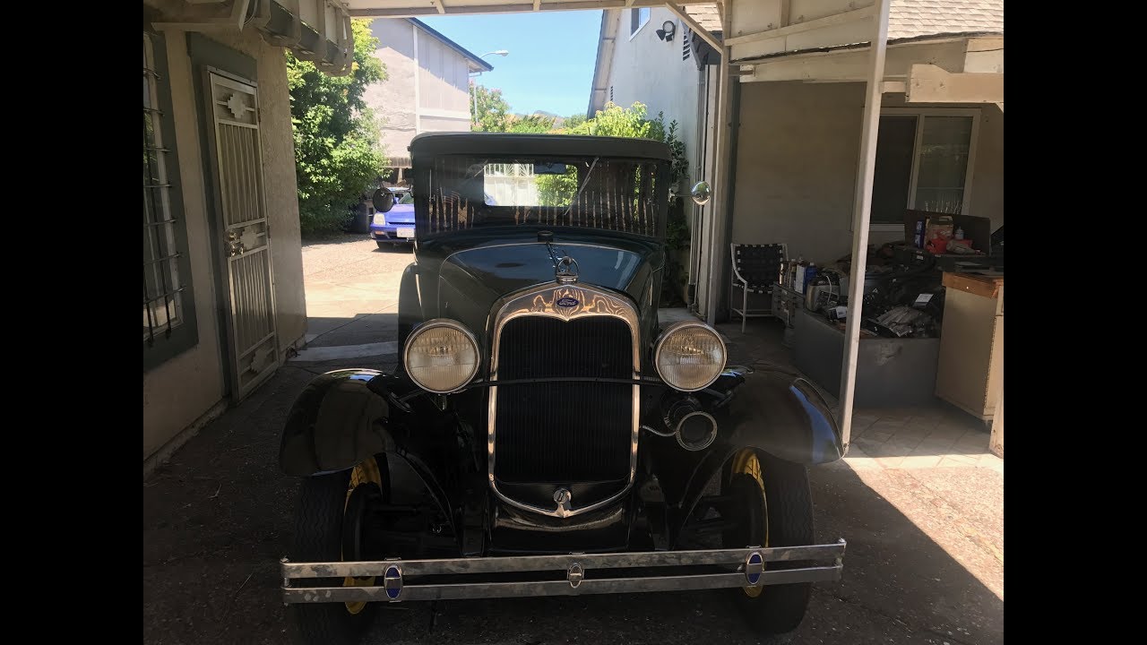 1931 Ford Model A Part 2 Fixing Oil Leaks, ETC