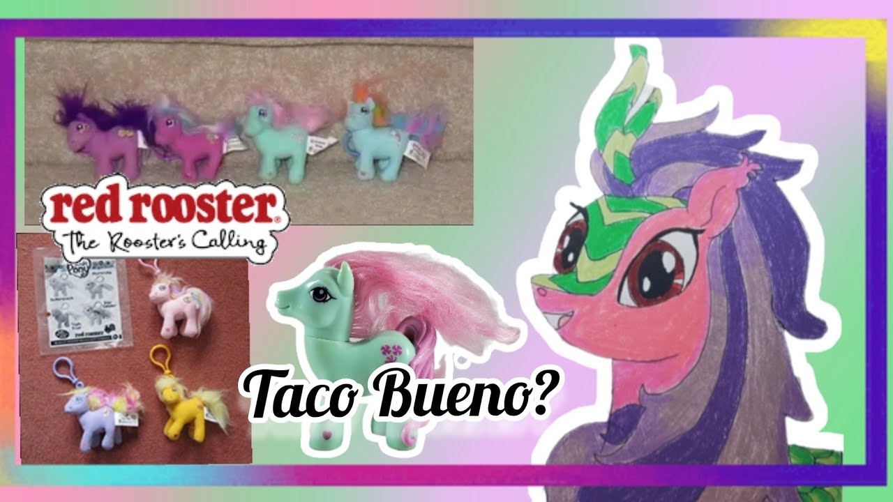 Редкие пони из 3-го поколения MLP, Red Roster и Taco Bueno