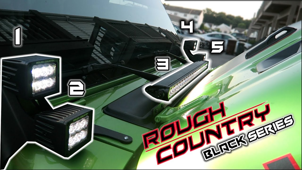 WHY We ONLY Use Rough Country Light Bars!! *Black Series*
