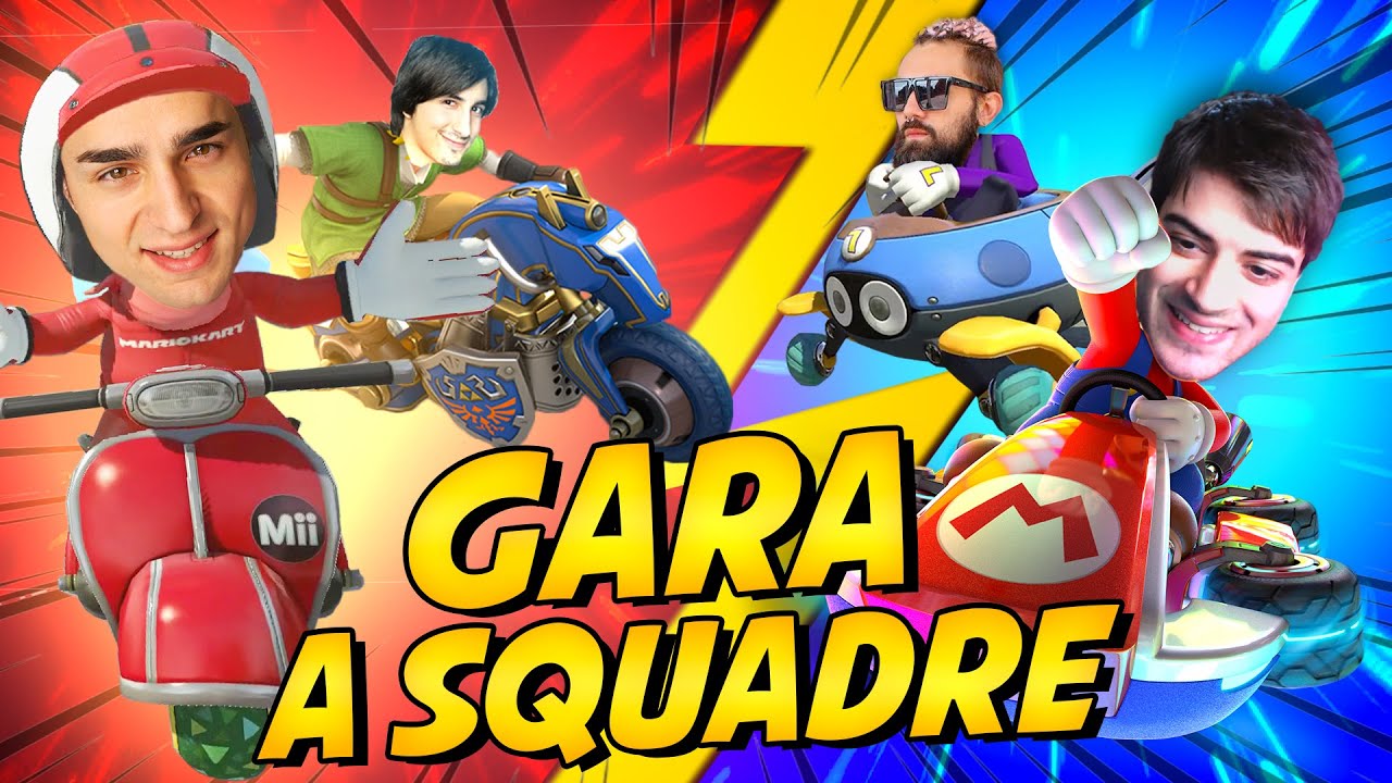 PER LA PRIMA VOLTA ALLEATI su MARIO KART 8! Team Mario vs Team WARIO!