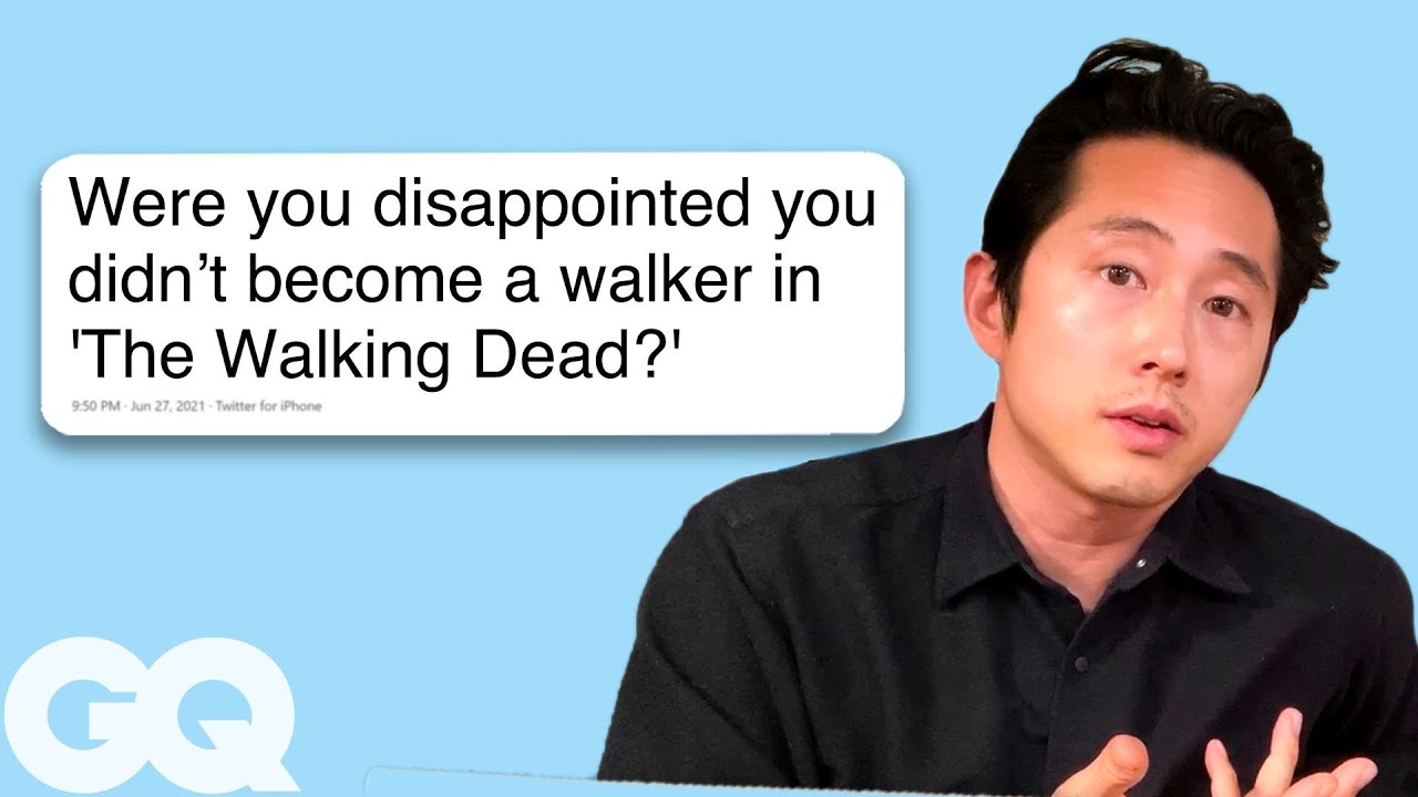 Steven Yeun Replies to Fans on the Internet | Actually Me | GQ