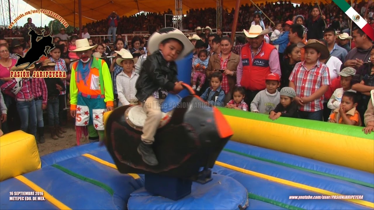 ¡JARIPEO INFANTIL! NIÑAS Y NIÑOS EN MINI CIRCUITO SANTA MONICA METEPEC 2016