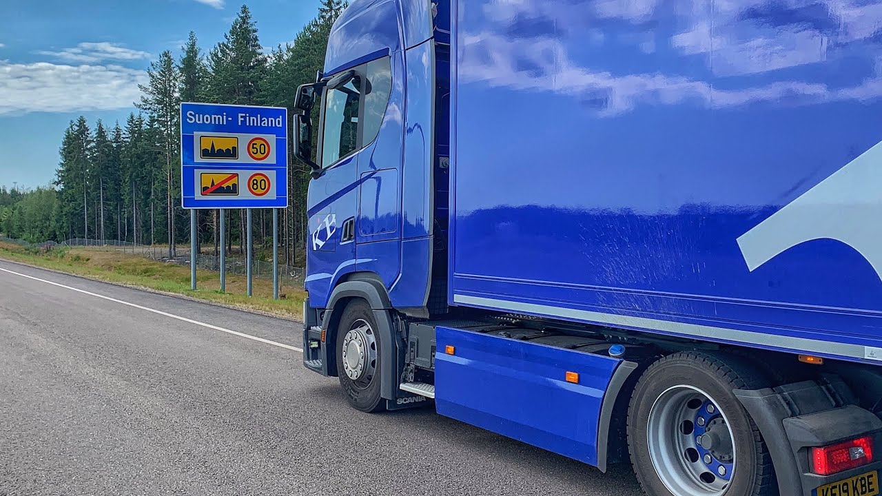 UK/European Trucking. Moscow - Helsinki