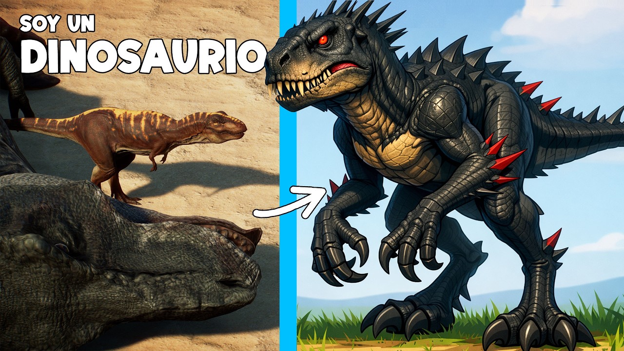 EVOLUCIONO a SCORPIUS REX! LA TRISTE HISTORIA del Rex Soy un Dinosaurio Jurassic World Evolution 2
