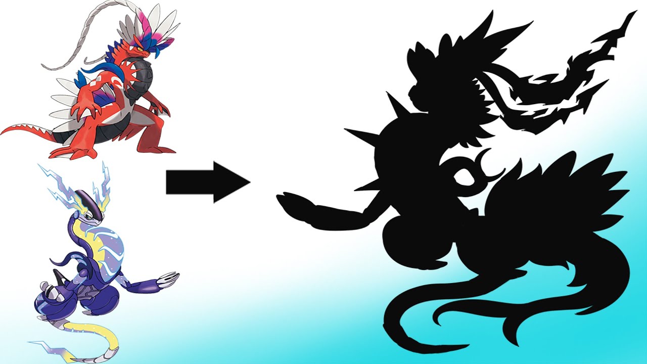 Pok&eacute;mon Fusion: Gen 9 Miraidon + Koraidon | Cartoon Art