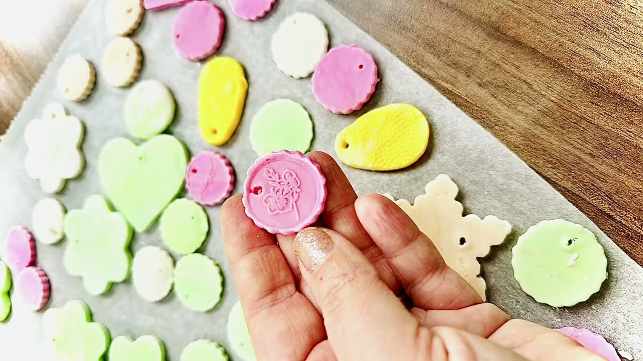 Jak vyrobit velikonoční dekorace ze studeného porcelánu s pomoci pečetidel Artmagico