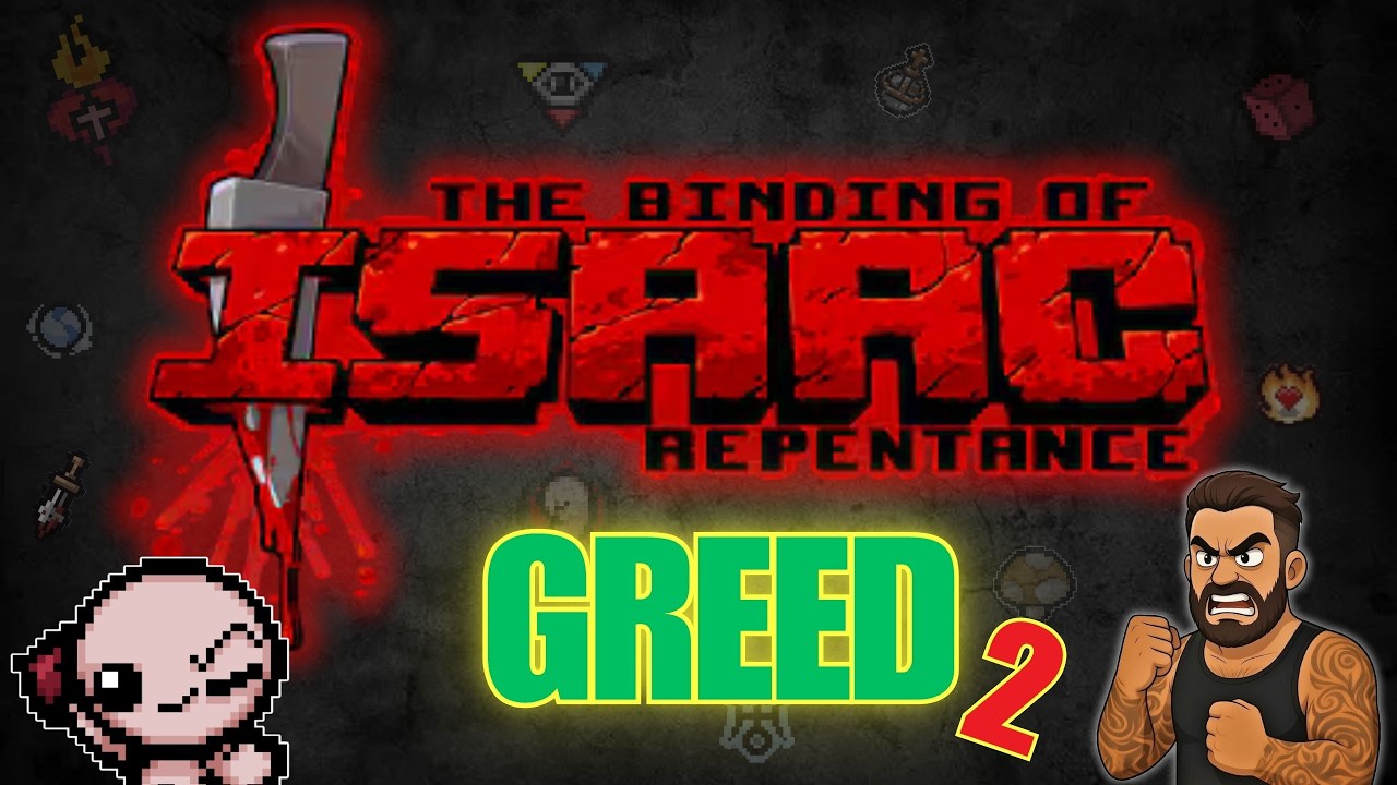 SEGUNDA VEZ NO GREED MODE! 🔥 Será que agora vai? – The Binding of Isaac