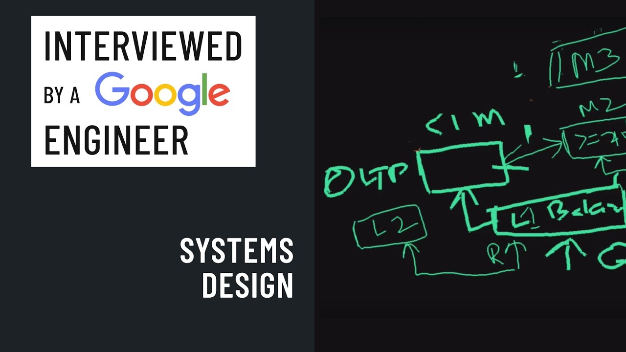 Systems design interview with a Google engineer: Distributed databases