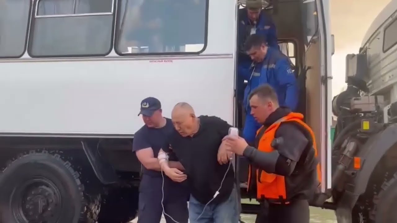 Эвакуация жителей Хромзавода в Петропавловске