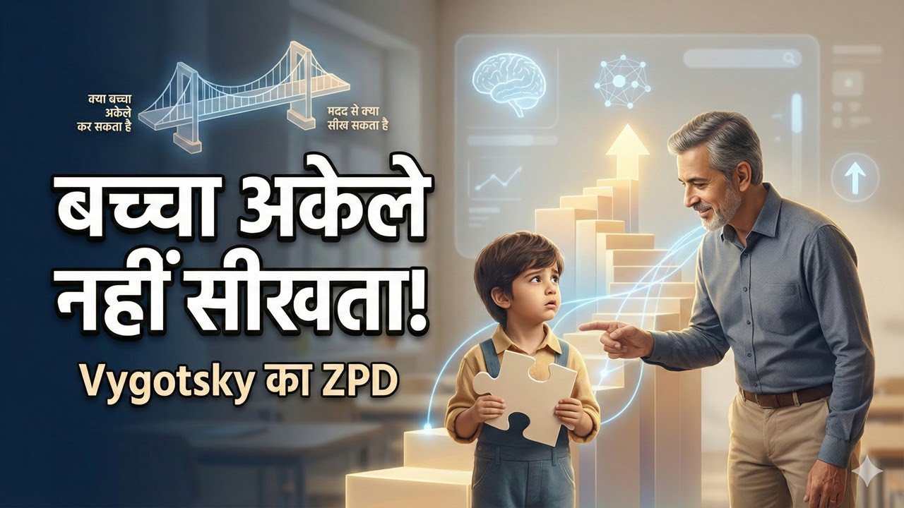 Vygotsky की Sociocultural Theory || Zone of Proximal Development (ZPD)