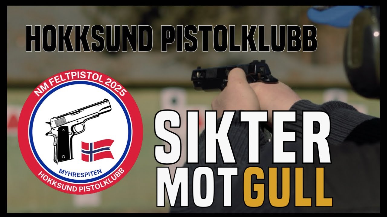 Sikter mot Gull (NM FELTPISTOL 2025)