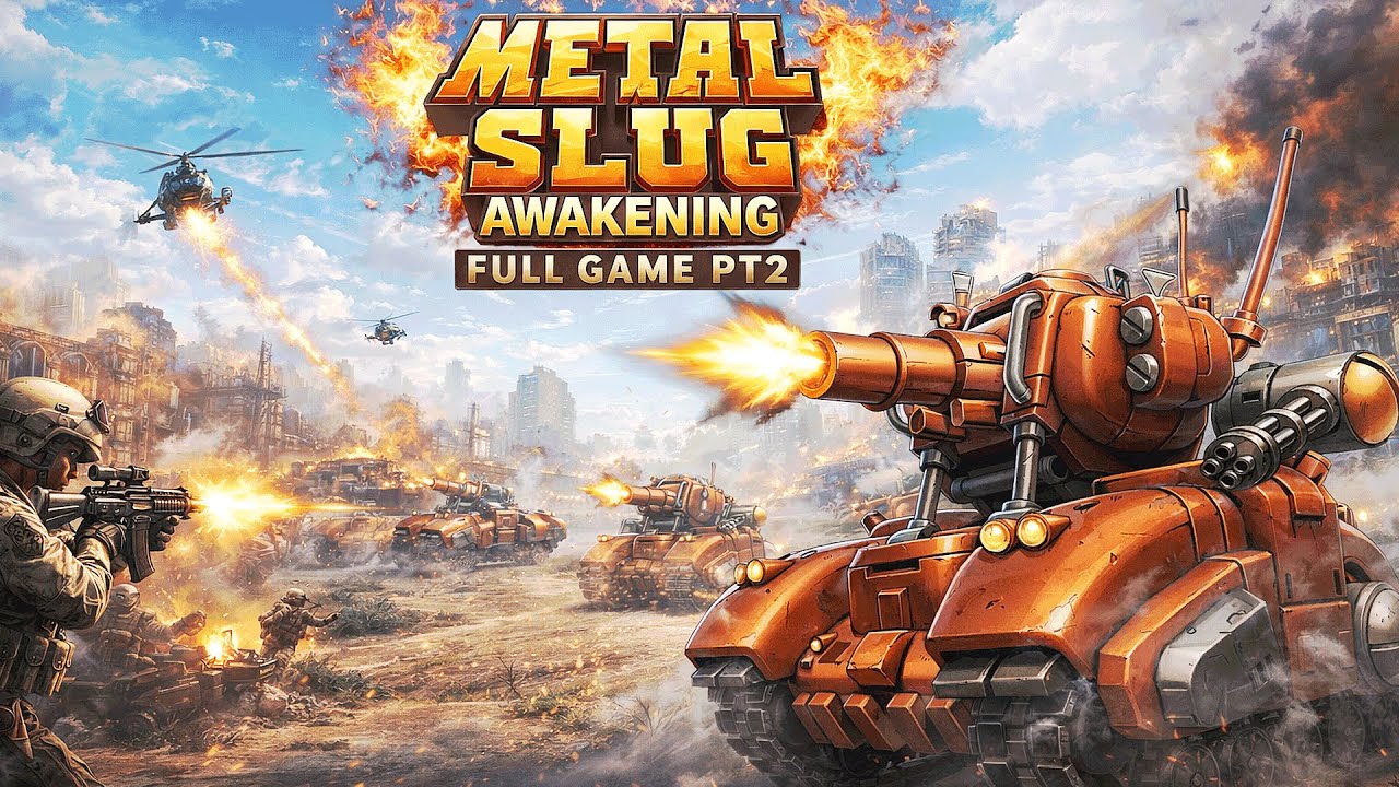 Metal Slug Awakening - ПОЛНАЯ ВЕРСИЯ ИГРЫ, ЧАСТЬ 2