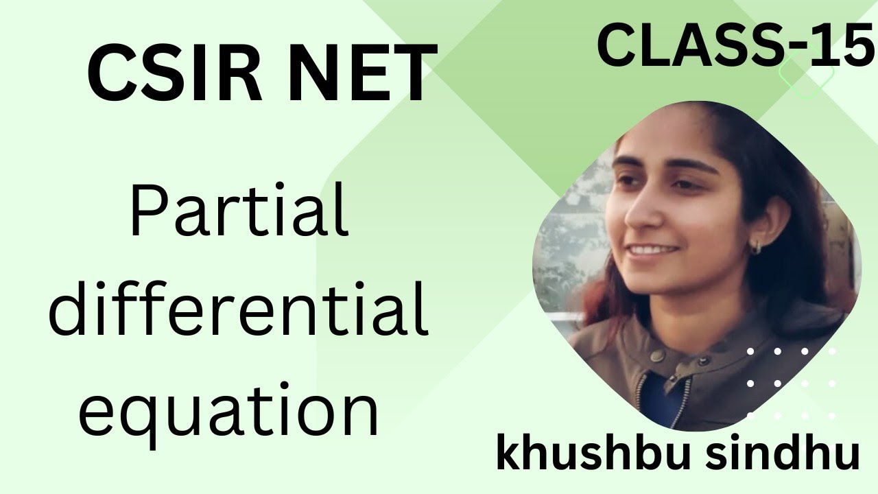 csir net partial differential equation|| partial differential equation|| csir net maths || csir net