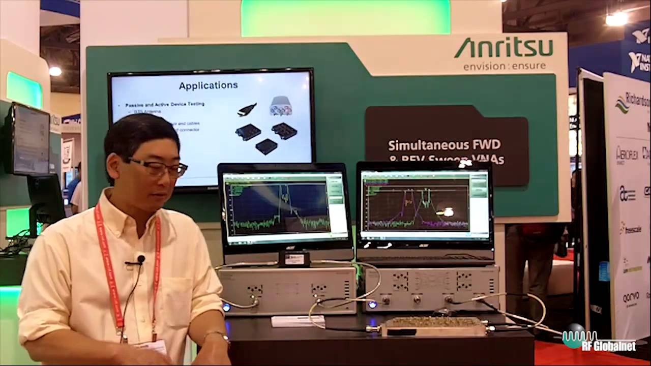 Anritsu &mdash; IMS ShockLine Performance MS46500B series VNAs Demo &mdash; RF Globalnet