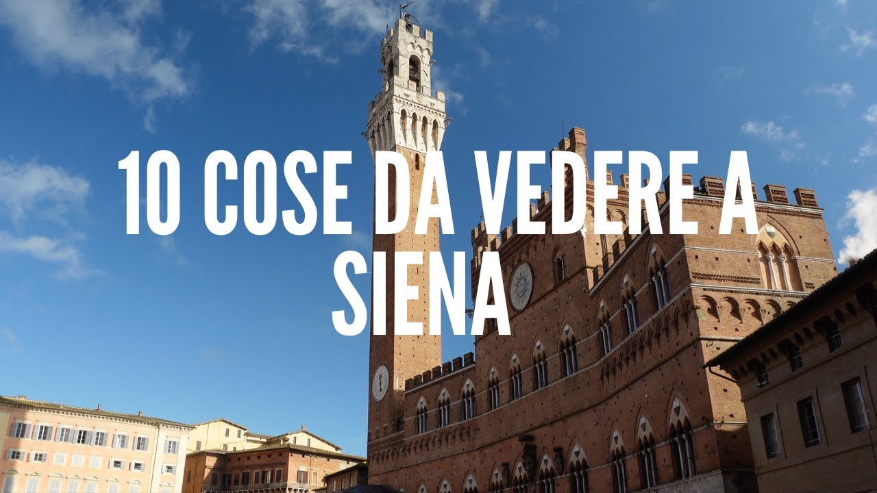10 COSE DA VEDERE a SIENA..e dove mangiare! CAMPER TOUR TOSCANA 3' Episodio