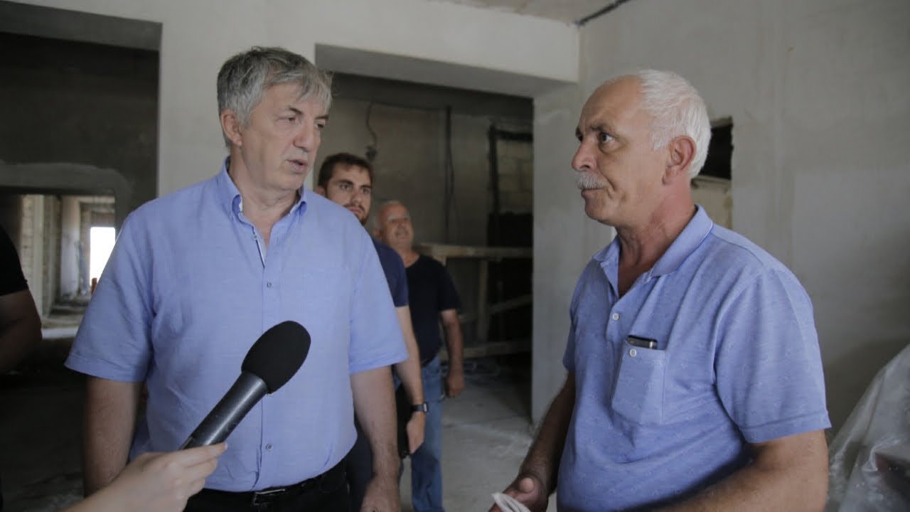 Глава Дербента проинспектировал ход капремонта школы №9