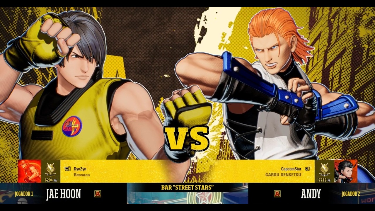 Essa foi FÁCIL! | Fatal Fury: City of the Wolves Ranked - Jae Hoon vs Andy Bogard