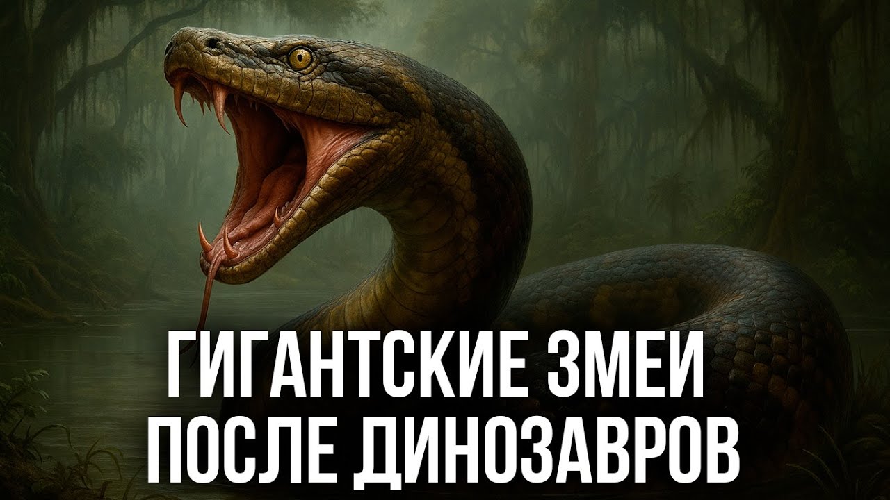 Палеоцен: Гигантские змеи после динозавров. Титанобоа &mdash; монстр древнего мира!