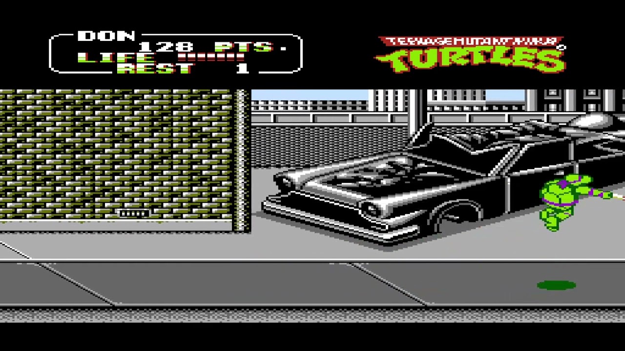 Teenage Mutant Ninja Turtles II: The Arcade Game NTSC-U Any%