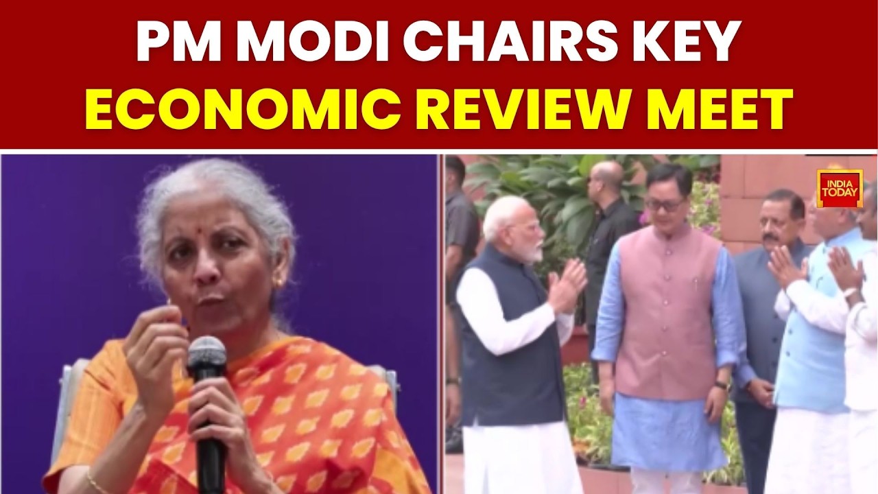 PM Modi Reviews India&rsquo;s Economy, Focus On Growth, Jobs And Budget Roadmap | India Today