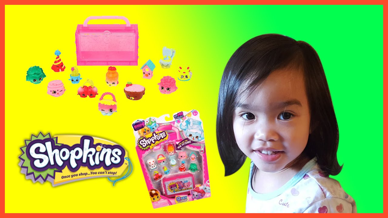 SHOPKINS PLAYTIME SEASON 4 12 PACK UNBOXING OPENING REVIEW Ellie Belly Toys