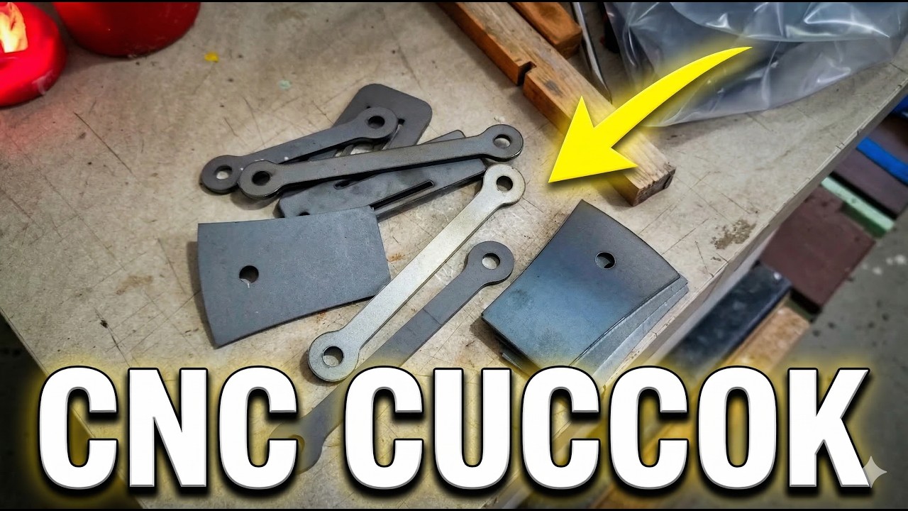 CNC alkatrészek megérkeztek