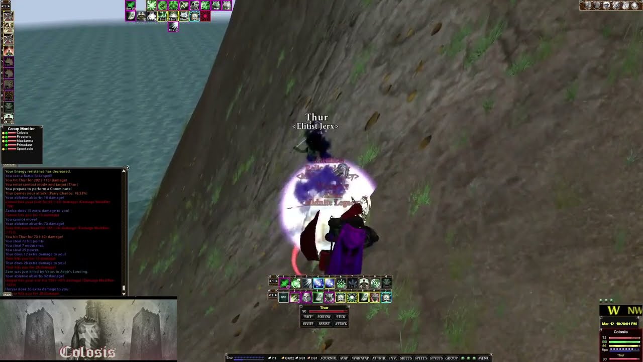 DAOC Celestius Mordred style PvP Event 5v5 Colosis Risen