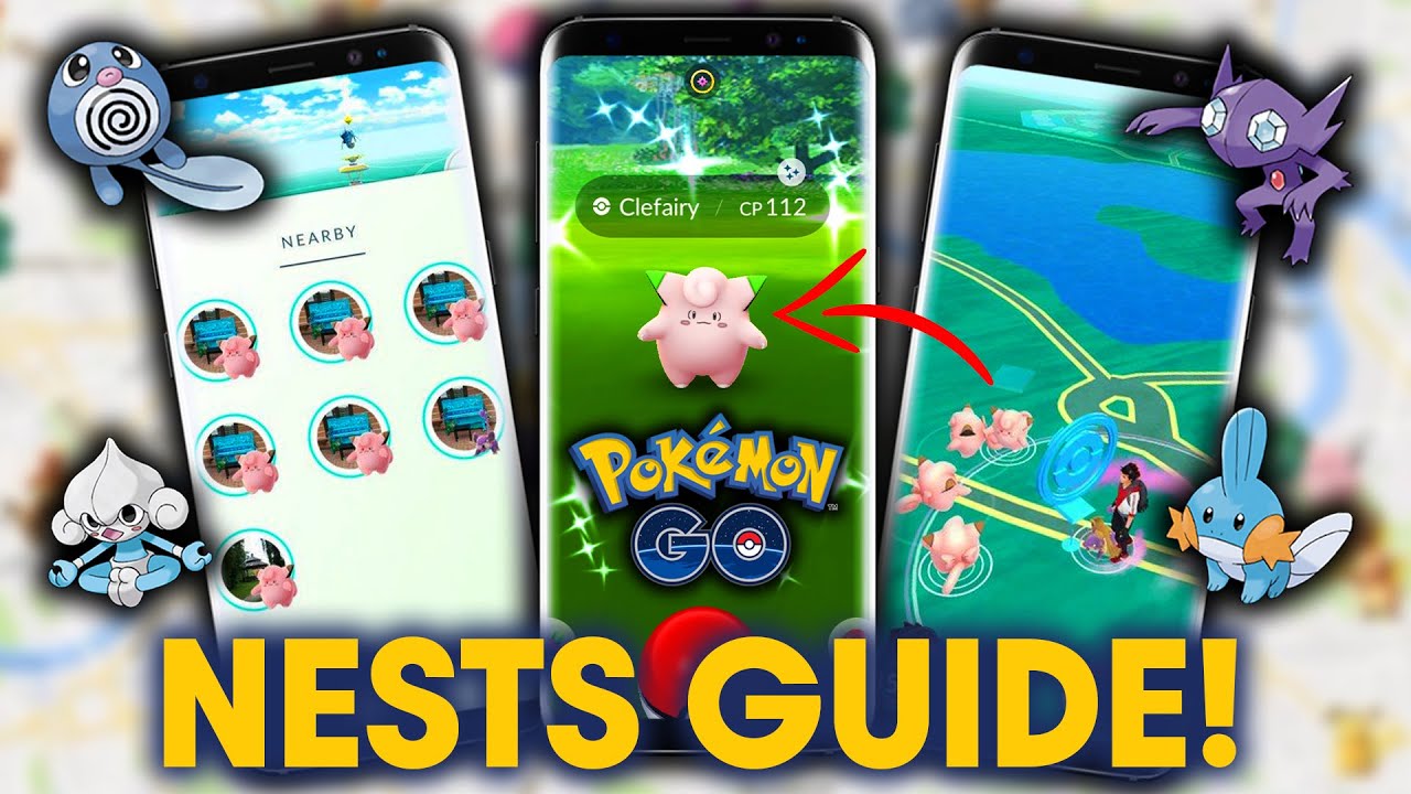 HOW TO FIND SPECIFIC SHINY POKEMON IN POKEMON GO *NESTS EXPLAINED*