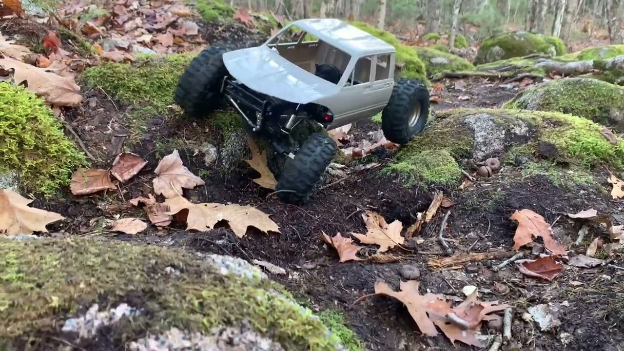 Rc4wd Mojave on a Sherpa Chassis Hobbywing Fusion Creeping NSDRC Twisting  RC Goodness.